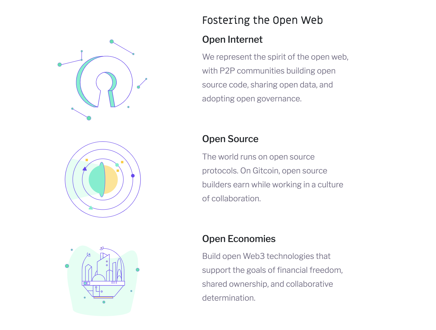 Gitcoin mission page